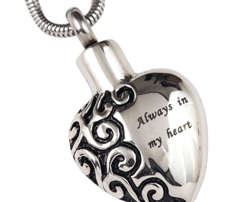 always in my heart charm
