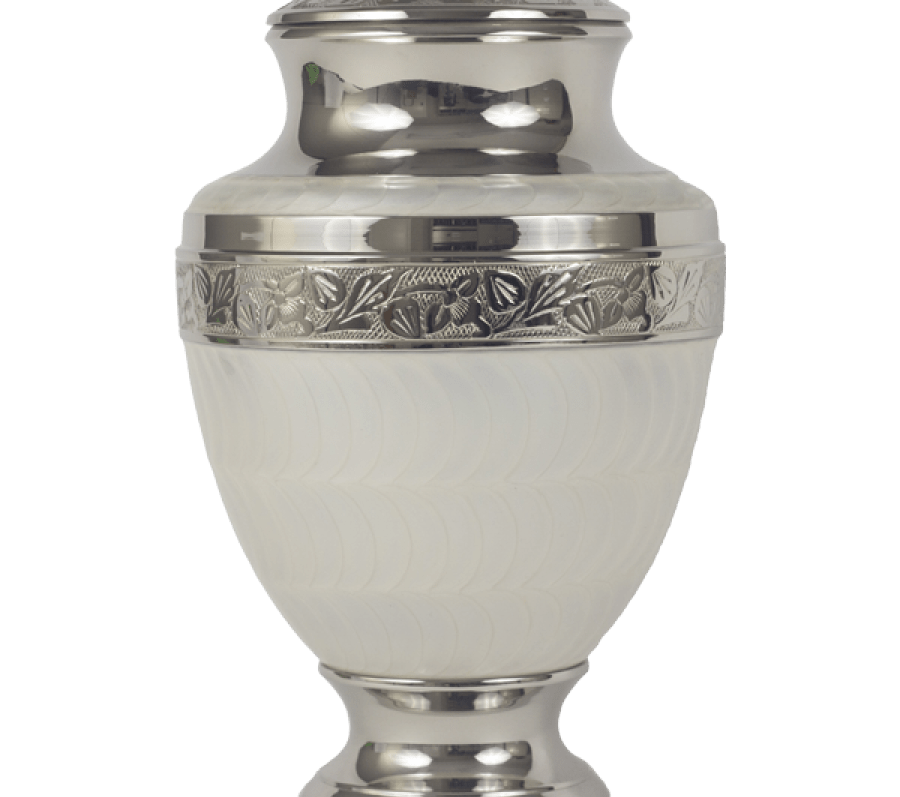 mother of pearl urn