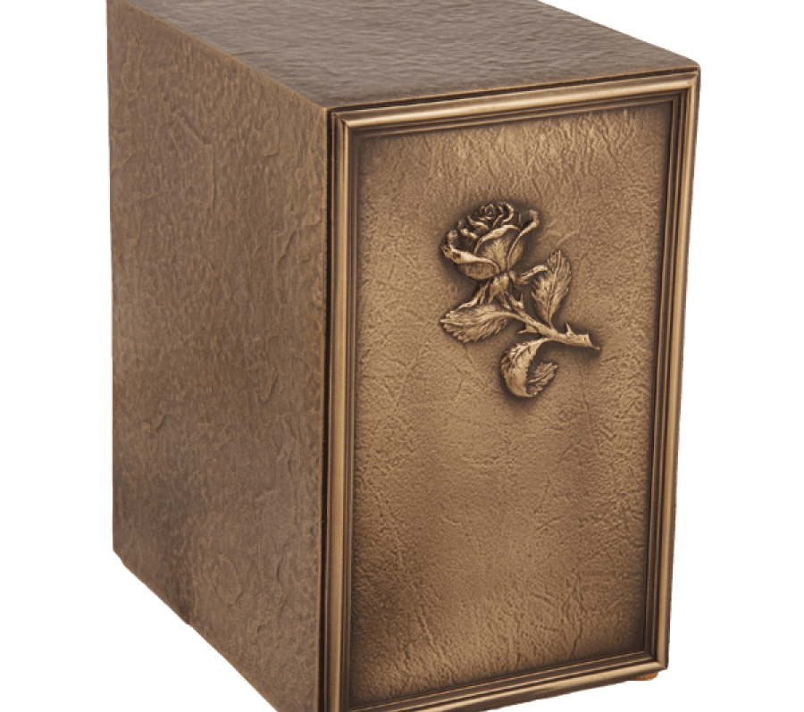 rose box urn