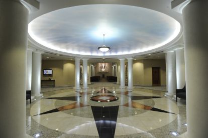 Beechwood mausoleum lobby